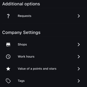 Workly
Advanced company settings
